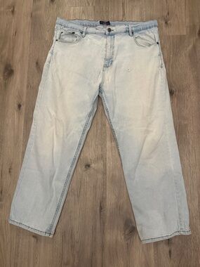 Architect Light Blue Relaxed Fit Men's Jeans